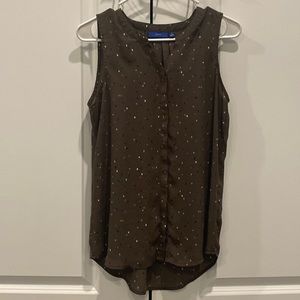 Women’s Apt 9 Button Up Tank Top